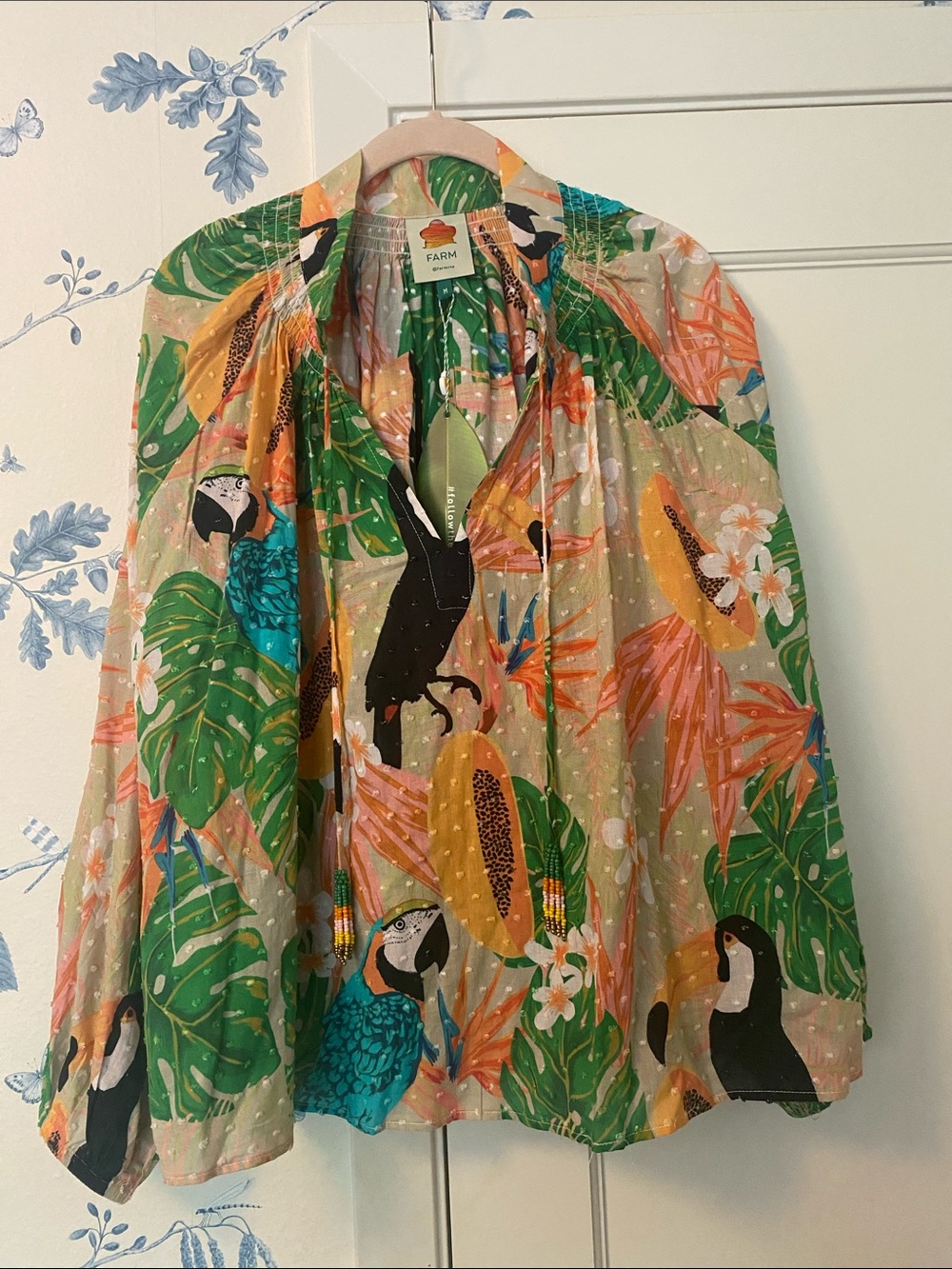 NWT Farm Rio Top